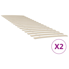 vidaXL 2 db 34 léces ágyrács 80x200 cm ágy és ágykellék