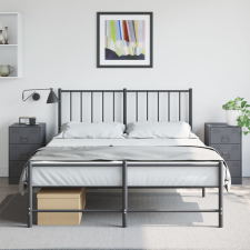 vidaXL 2 db antracitszürke acél éjjeliszekrény 34,5x39x62 cm bútor