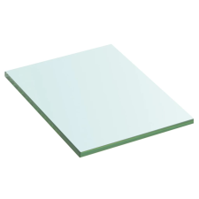 vidaXL 2 db átlátszó üveg paneles polc 20 x 15 cm (3051543) bútor