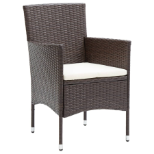 vidaXL 2 db barna kerti polyrattan étkezőszék (310554) kerti bútor