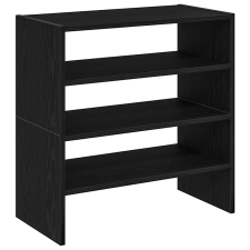 vidaXL 2 db barna tölgyfa cipőtartó állvány halmozható 60x30x30,5 cm (858860) bútor