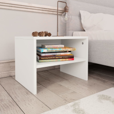 vidaXL 2 db fehér forgácslap éjjeliszekrény 40 x 30 x 30 cm bútor