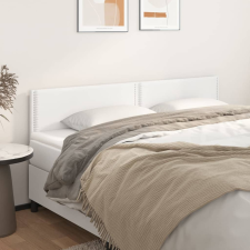 vidaXL 2 db fehér műbőr fejtámla 100x5x78/88 cm ágy és ágykellék