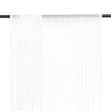 vidaXL 2 db fehér zsinórfüggöny 140 x 250 cm lakástextília