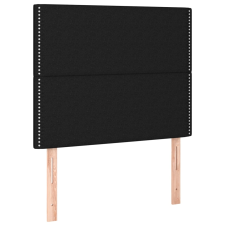 vidaXL 2 db fekete szövet fejtámla 90x5x78/88 cm (3116176) ágy és ágykellék