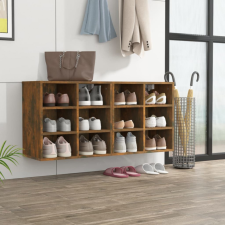 vidaXL 2 db füstös tölgy színű cipősszekrény 52,5x30x50 cm bútor