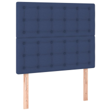 vidaXL 2 db kék szövet fejtámla 100x5x78/88 cm (3116762) ágy és ágykellék