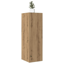 vidaXL 2 db kézműves tölgy színű szerelt fa TV-szekrény 30,5x30x90 cm bútor