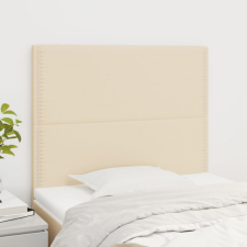 vidaXL 2 db krémszínű szövet fejtámla 80 x 5 x 78/88 cm ágy és ágykellék