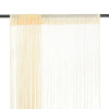 vidaXL 2 db krémszínű zsinórfüggöny 100 x 250 cm