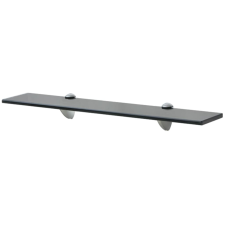 vidaXL 2 db lebegő üvegpolc 60 x 20 cm 8 mm (3051529) bútor