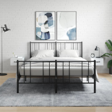 vidaXL 2 db magasfényű fehér fali éjjeliszekrény 35x35x20 cm bútor