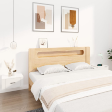 vidaXL 2 db magasfényű fehér fali éjjeliszekrény 50x36x25 cm bútor