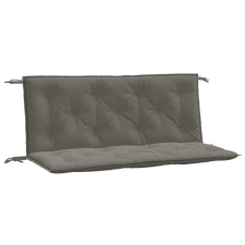 vidaXL 2 db melange sötétszürke szövet kerti padpárna 120x50x7 cm (4002598) lakástextília