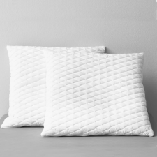 vidaXL 2 db memóriahabos párna 70 x 60 x 14 cm lakástextília