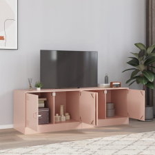 vidaXL 2 db rózsaszín acél TV-szekrény 67 x 39 x 44 cm bútor