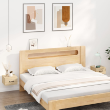 vidaXL 2 db sonoma tölgy falra szerelhető éjjeliszekrény 35x35x20 cm bútor