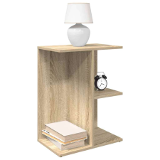 vidaXL 2 db sonoma tölgy színű szerelt fa éjjeliszekrény 46,5x29x61 cm bútor