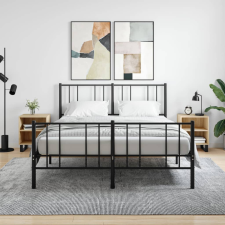 vidaXL 2 db sonoma-tölgyszínű szerelt fa éjjeliszekrény 40x30x50 cm bútor