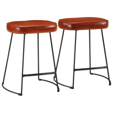vidaXL 2 db sötétbarna bárszék 40x29,5x53 cm bútor