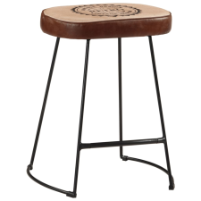 vidaXL 2 db sötétbarna bárszék 40x29,5x53 cm bútor