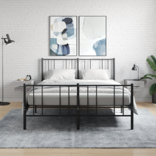 vidaXL 2 db szürke sonoma falra szerelhető éjjeliszekrény 35x35x20 cm bútor