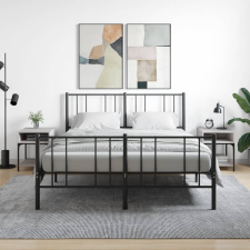 vidaXL 2 db szürke sonoma színű szerelt fa éjjeliszekrény 40x41x50 cm bútor