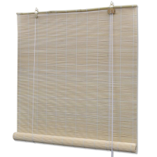 vidaXL 2 db természetes bambuszroló 120 x 160 cm (278742) lakástextília