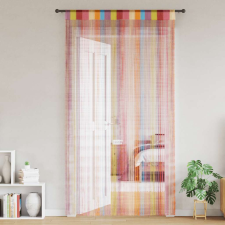 vidaXL 2 db többszínű zsinórfüggöny 140 x 250 cm lakástextília