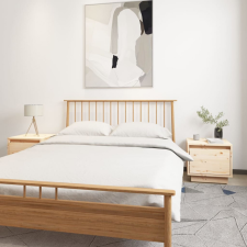 vidaXL 2 db tömör fenyőfa éjjeliszekrény 35 x 34 x 32 cm bútor