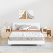 vidaXL 2 db tömör fenyőfa éjjeliszekrény 50 x 34 x 50 cm bútor