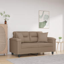 vidaXL 2 db tópszínű mikroszálas díszpárna 40 x 40 cm lakástextília