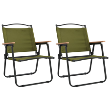 vidaXL 2 db zöld oxford szövet camping szék 54x55x78 cm (319486) kerti bútor