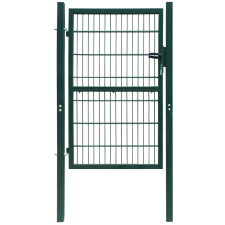 vidaXL 2D kerítés kapu 106 x 210 cm zöld építőanyag