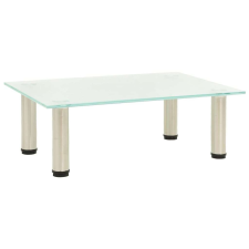 vidaXL 322759 TV Stand Frosted 40x35x17 cm Tempered Glass bútor