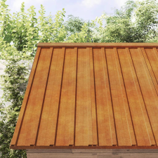 vidaXL 36 db rozsda színű corten acél tetőpanel 100x44 cm építőanyag
