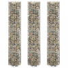vidaXL 3 db kör alakú horganyzott acél gabion magaságyás Ø30 x 150 cm