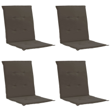 vidaXL 4 db antracitszürke párna kerti székhez 100 x 50 x 3 cm kerti dekoráció