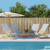 vidaXL 4 db szürke 400 GSM szövet strandtörölköző 60 x 135 cm