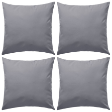 vidaXL 4 db szürke kültéri párna 45 x cm lakástextília