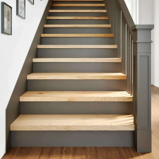 vidaXL 4 db tömör tölgyfa lépcsőfokok kezeletlen 100x25x2 cm lakástextília