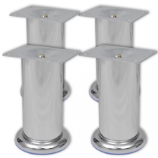 vidaXL 4 kerek fotel króm láb 120 mm bútor