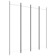vidaXL 4 paneles fehér szövet térelválasztó 200 x 200 cm (350182) bútor