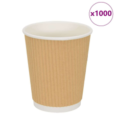vidaXL 500 db barna papír kávéscsészék 8oz 200ml party kellék