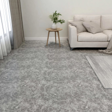 vidaXL 55 db betonszürke öntapadó PVC padlólap 5,11 m² lakástextília