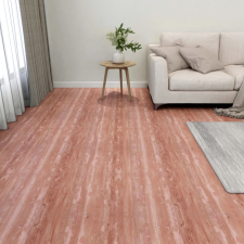 vidaXL 55 db piros öntapadó PVC padlólap 5,11 m² lakástextília