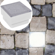 vidaXL 6 db beépíthető LED fény 100 x 100 x 68 mm kültéri világítás