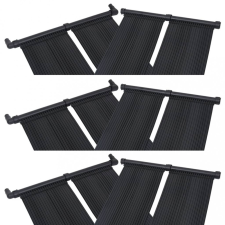 vidaXL 6 db napelemes medencefűtő panel 80 x 310 cm medence kiegészítő