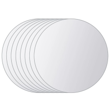 vidaXL 8 darabos, kör-alakú tükörcsempe készlet (244463) csempe