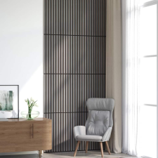 vidaXL 8 db tölgy furnér akusztikus falpanelek reszelt 60,5x60 cm építőanyag